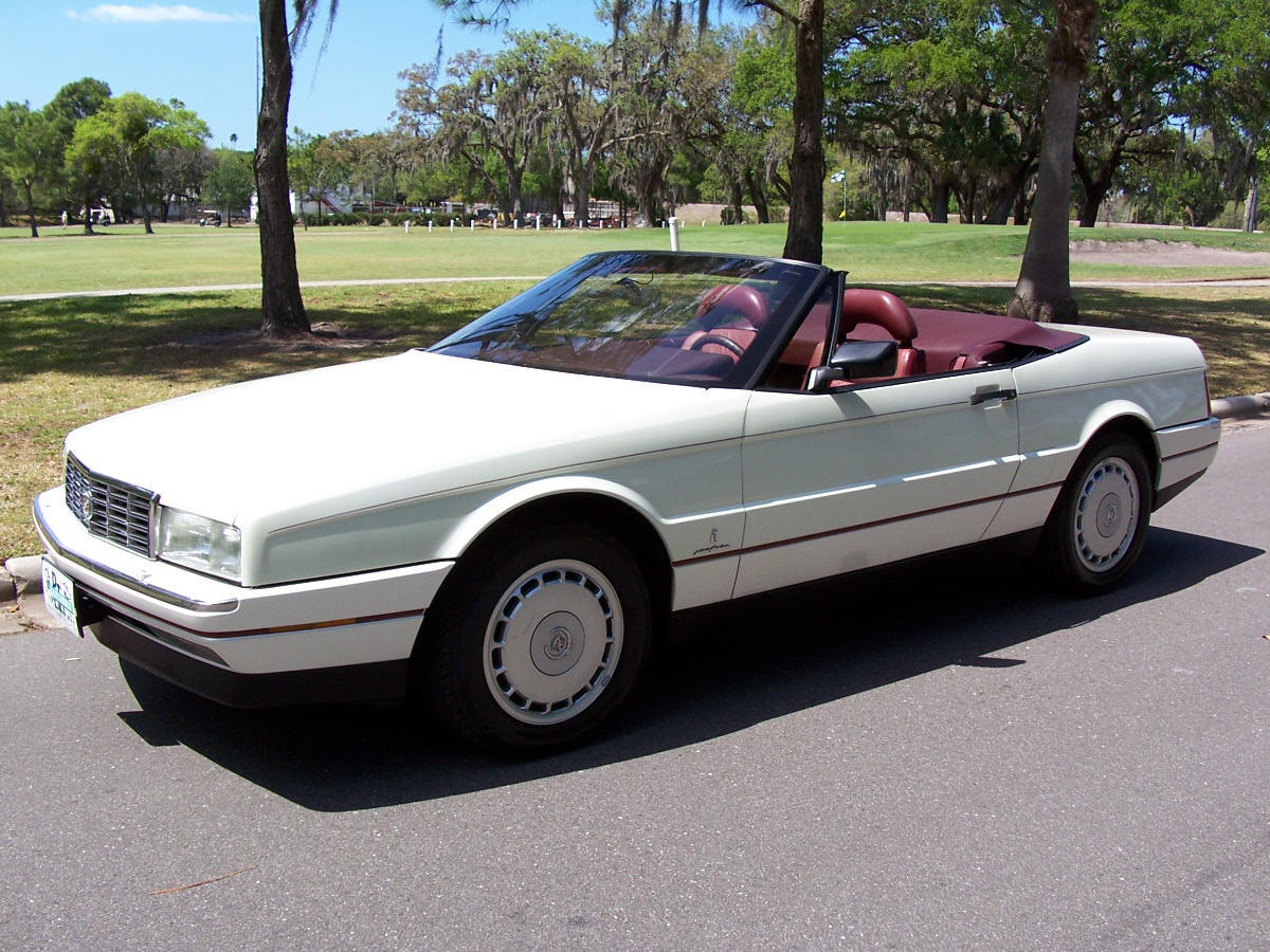 Cadillac Allante technical specifications and fuel economy